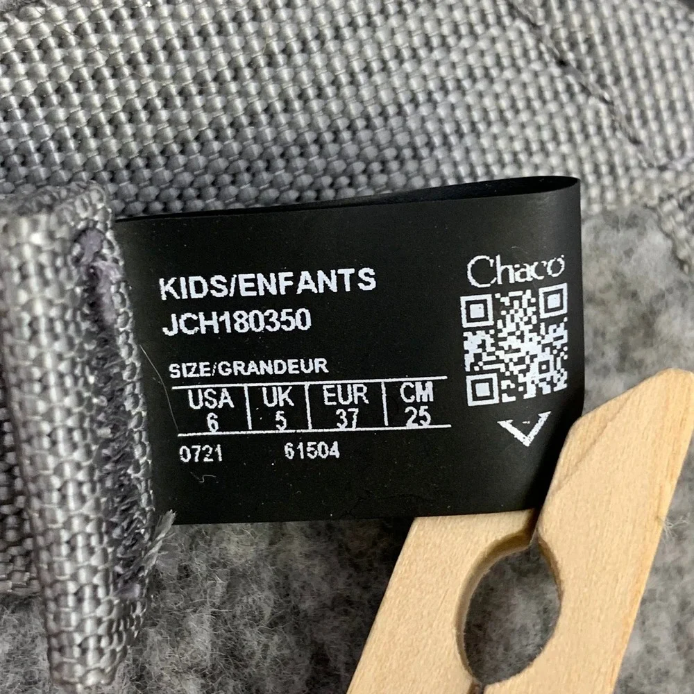 Chaco Revel Chelsea Cozy Gray‎ Fleece Adjustable Strap Ankle Boots Shoes